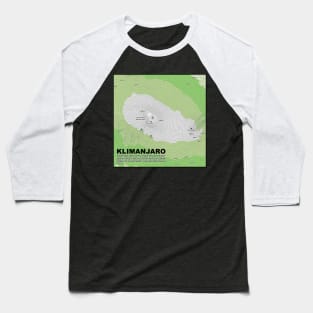 Kilimanjaro Heights: Tanzanian Summit Baseball T-Shirt